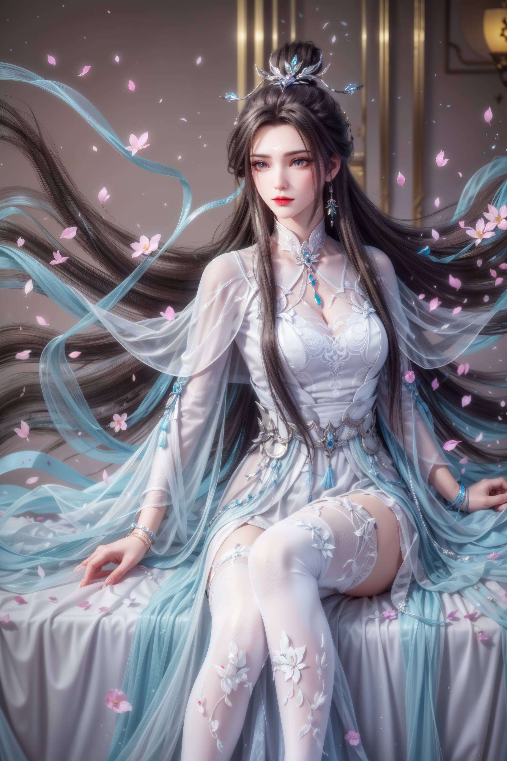 壁纸之中陆雪琪仙姿玉貌