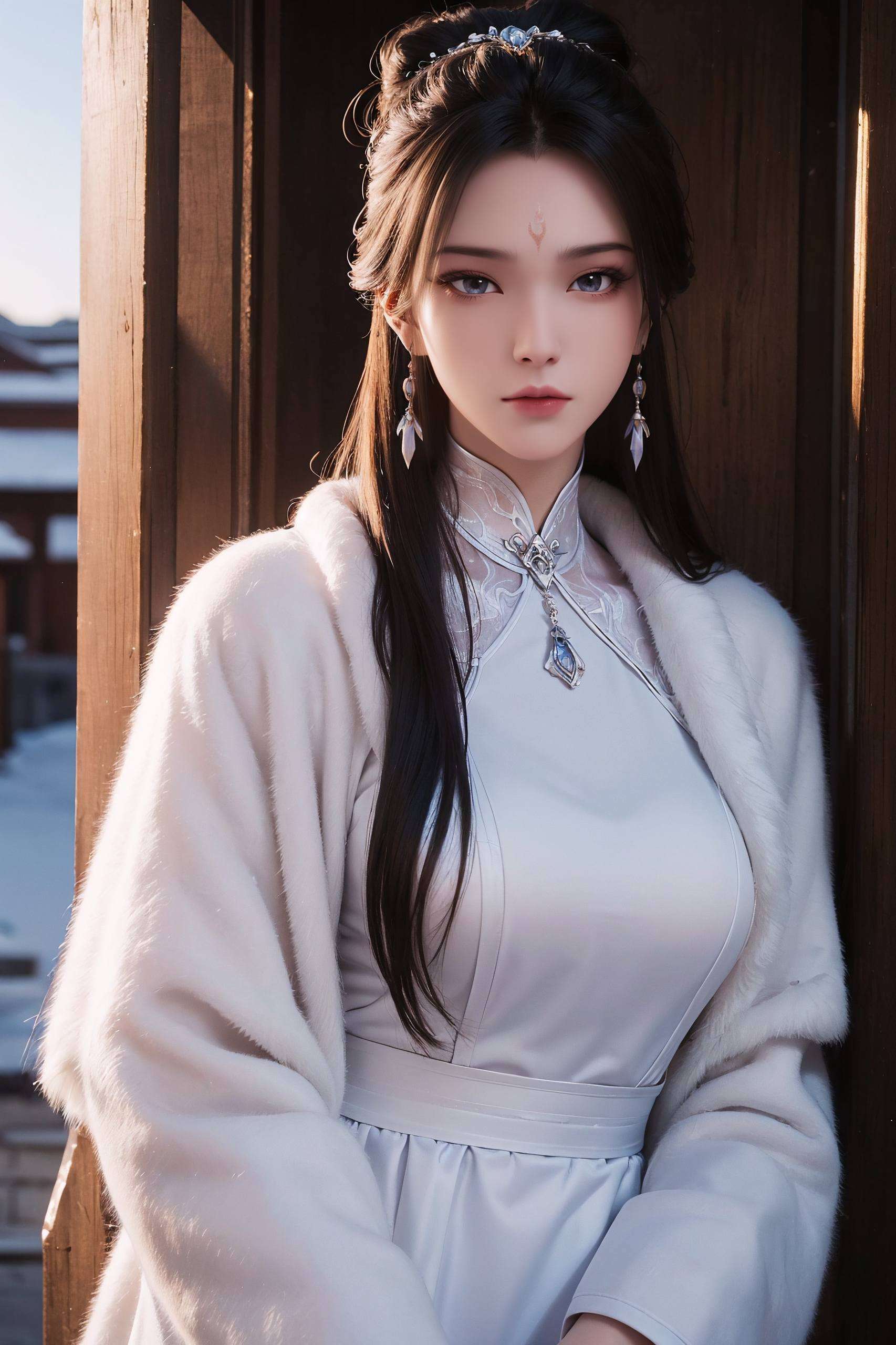 简直是玄幻世界里的一股清流今天给大家带来的是诛仙动漫中的冰山美人——陆雪琪！这位4K超清壁纸级别的女神