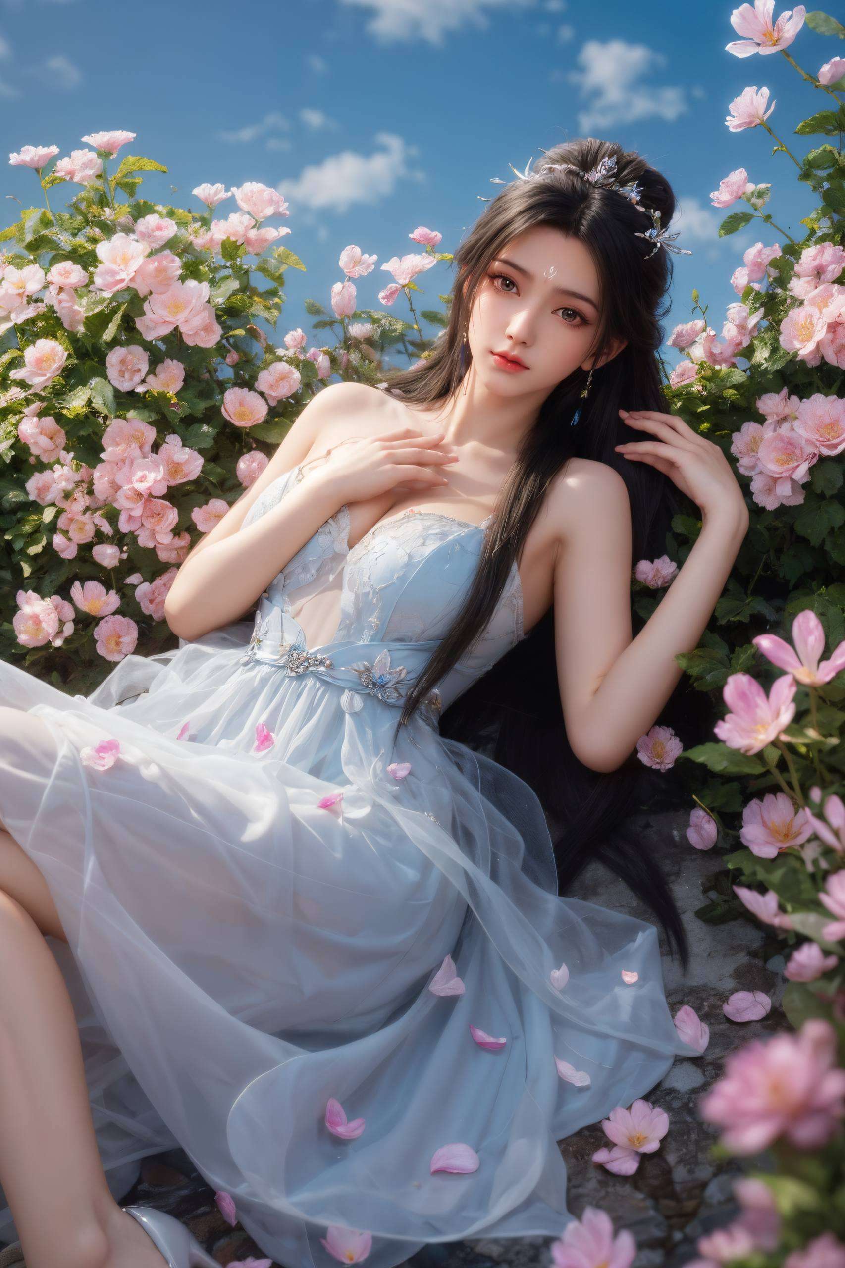 这位诛仙中的冰雪女神想象一下