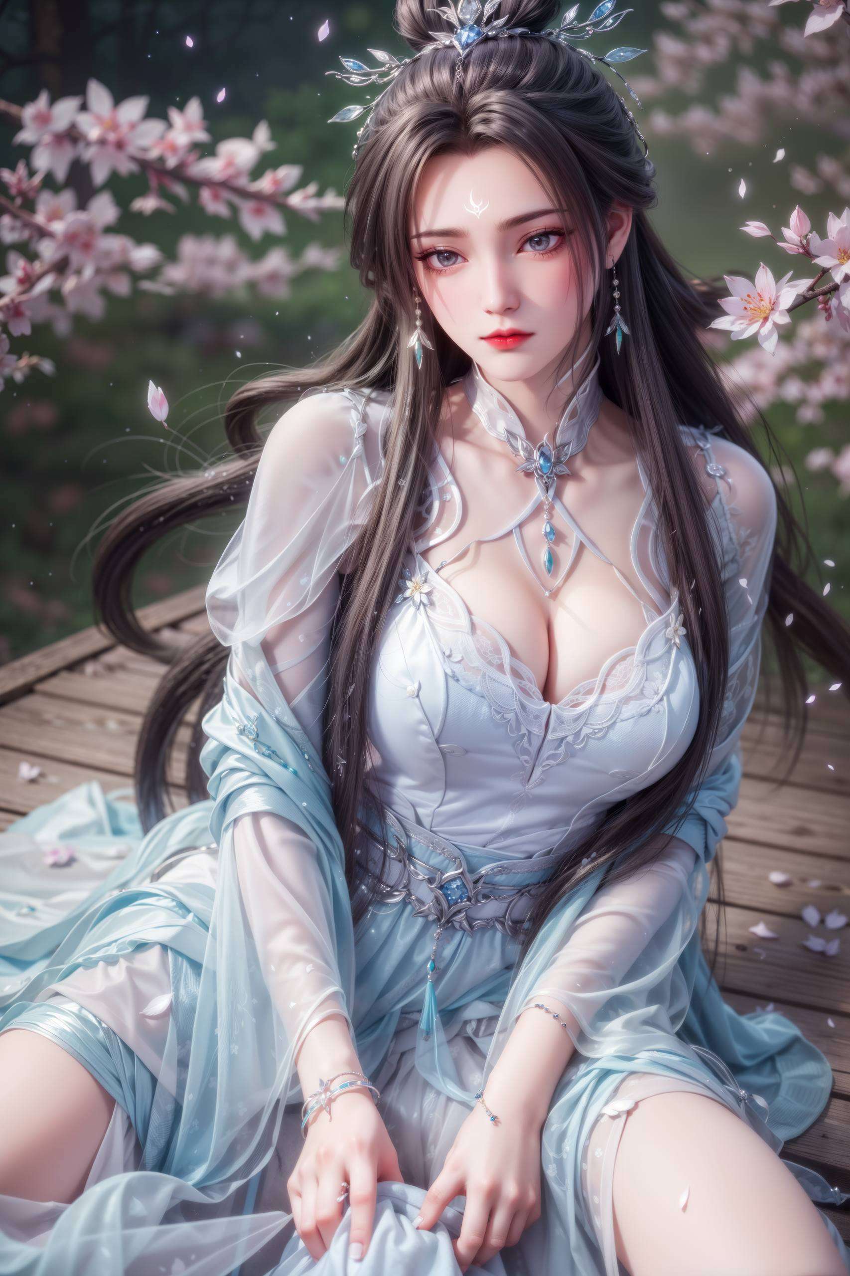 每一次解锁陆雪琪如同一朵傲雪寒梅