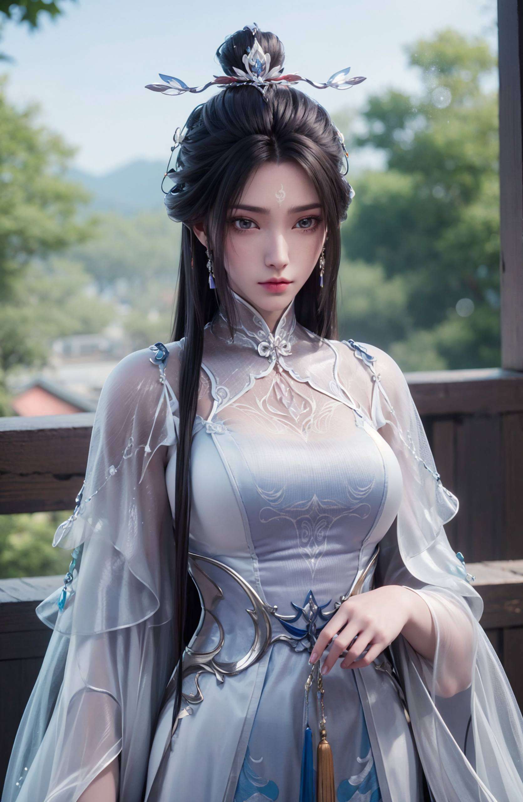 嘿嘿她的眼神冷得像冰
