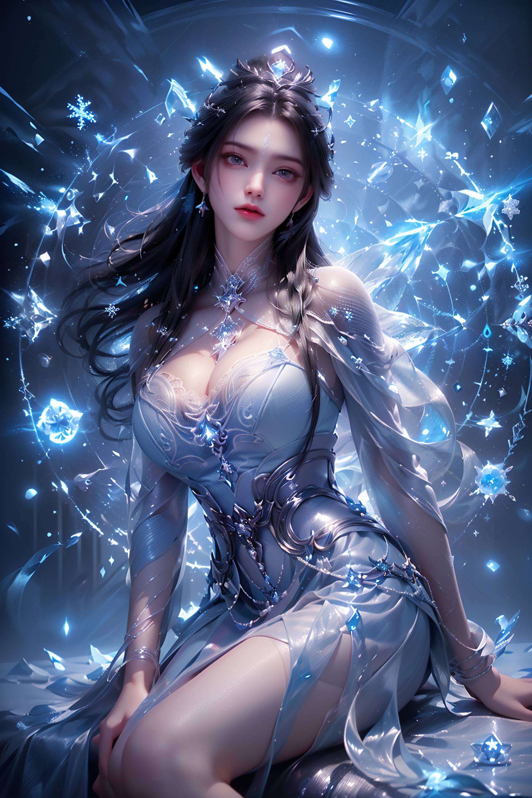他们的壁纸如同玄幻画卷中最动人的一笔
