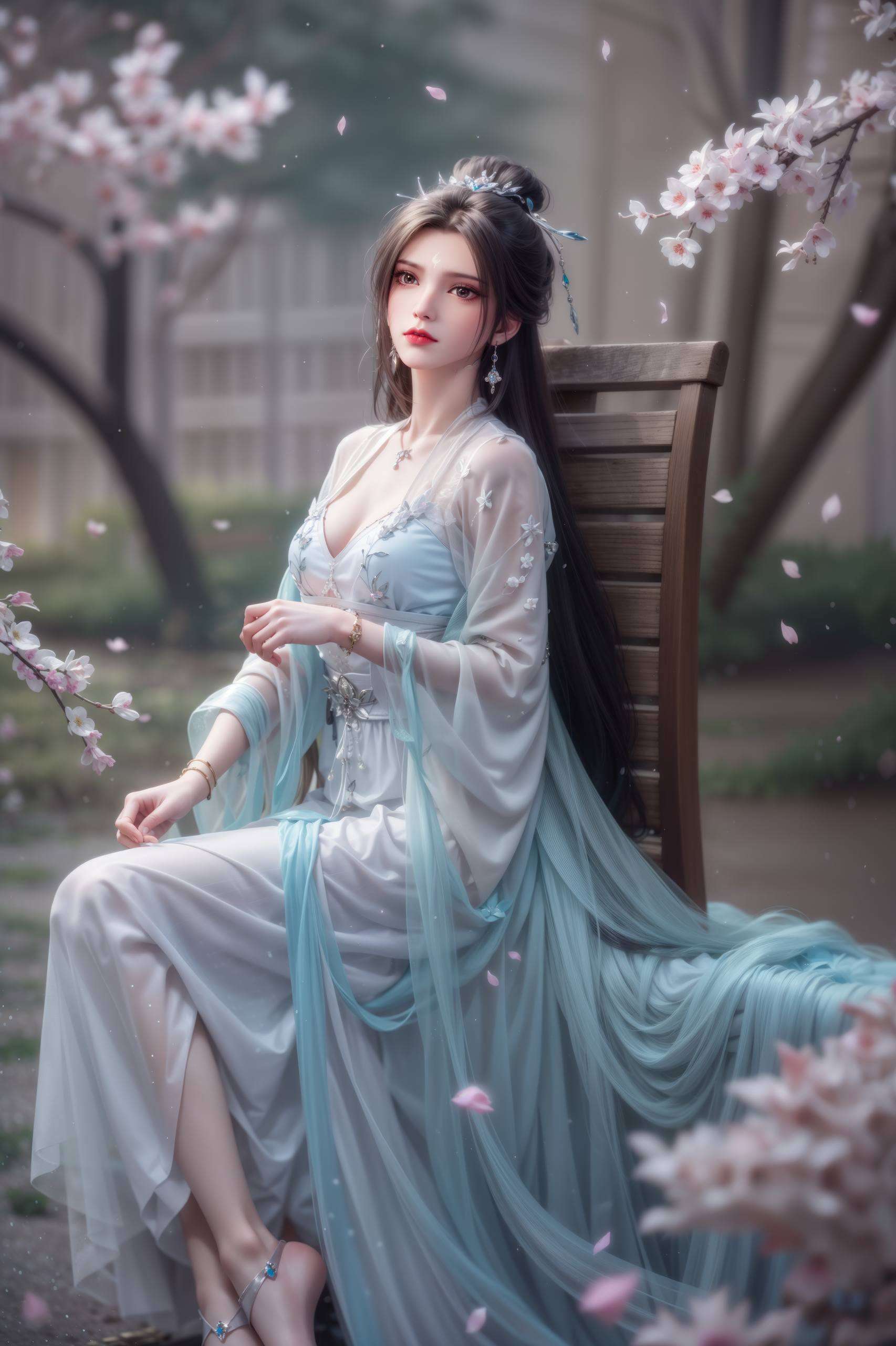 每日与这位冰雪美人相伴更是玄幻世界中的一抹亮色