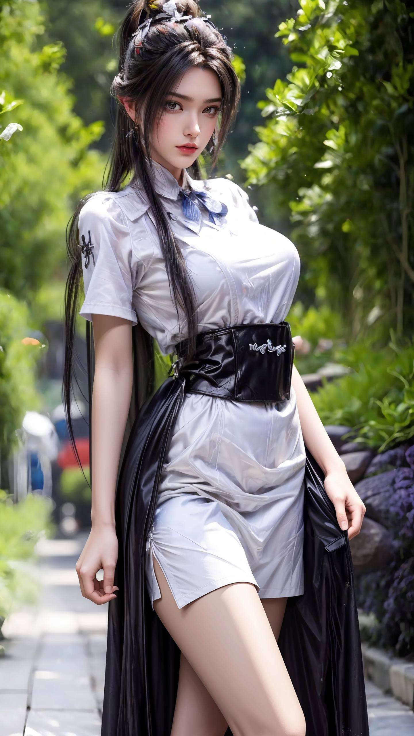 成为了无数粉丝心中的梦中情人更是将她的仙气与神秘感完美呈现