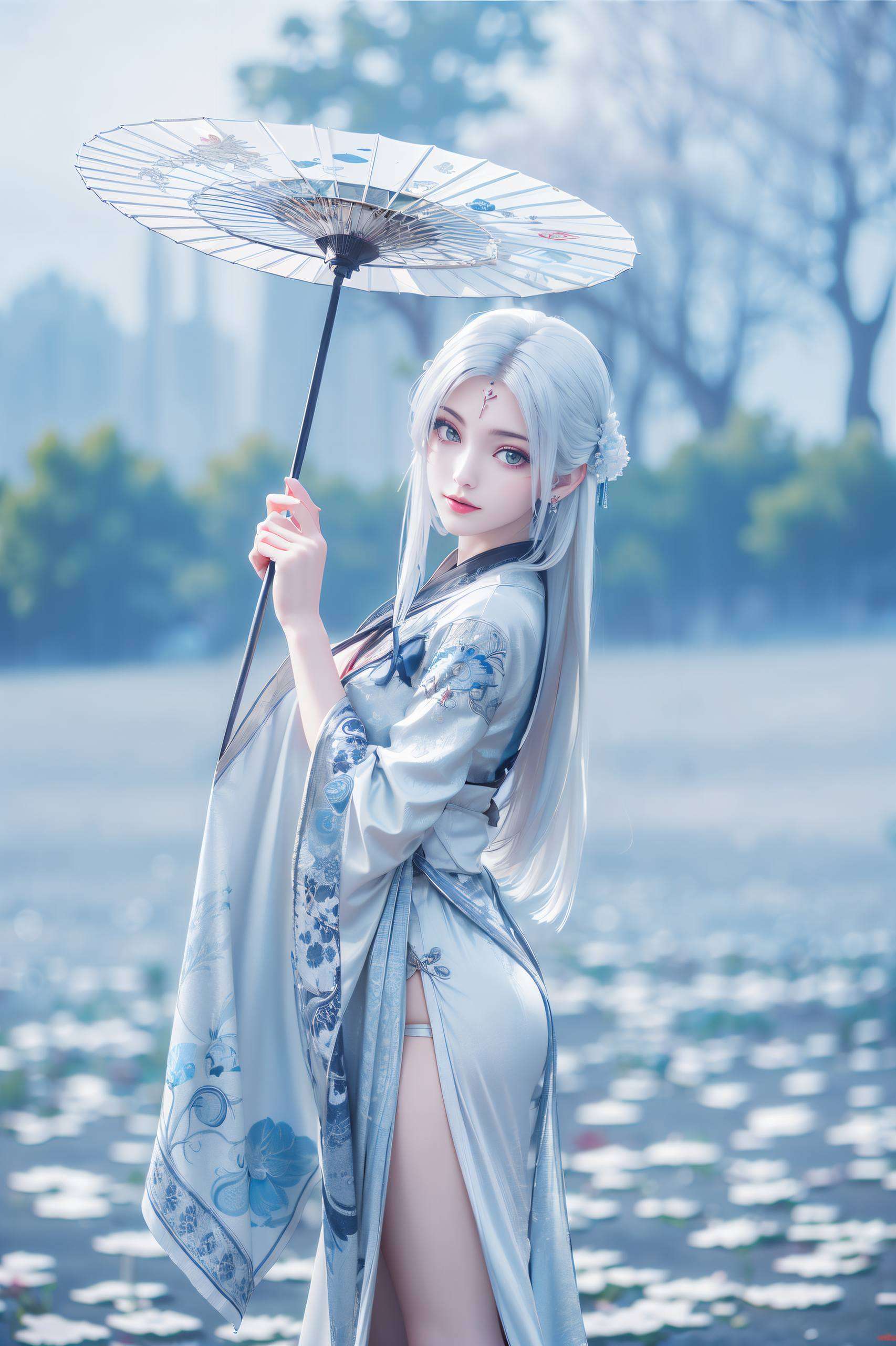 小白第二季高清壁纸来袭！这位国漫女神以其清新脱俗的气质和玄幻世界的神秘魅力每天都能感受到那份特别的美丽与力量